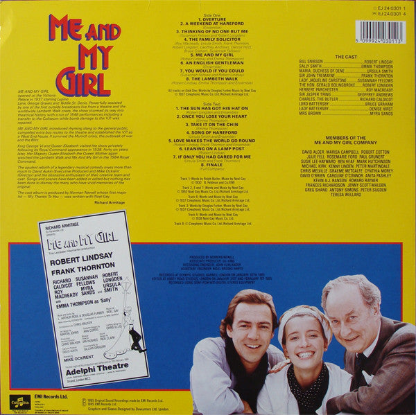 Noel Gay - "Me And My Girl" Original Cast : Me And My Girl (LP, Album)