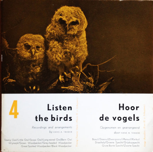 Hans A. Traber : Listen The Birds 4 = Hoor De Vogels 4 (7", EP)