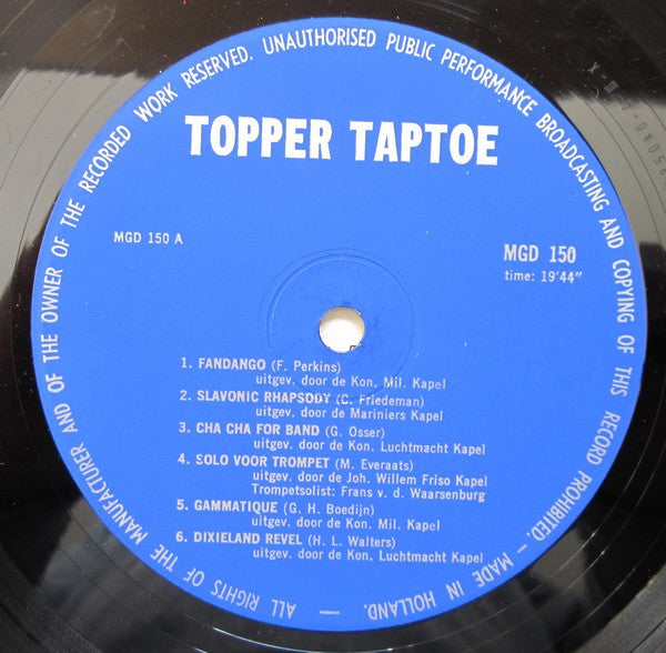 Various : Topper Taptoe (LP, Comp)