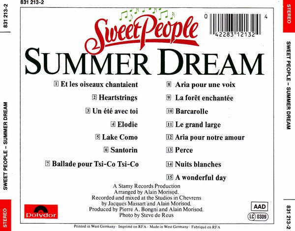 Sweet People : Summer Dream (CD, Comp, RE)