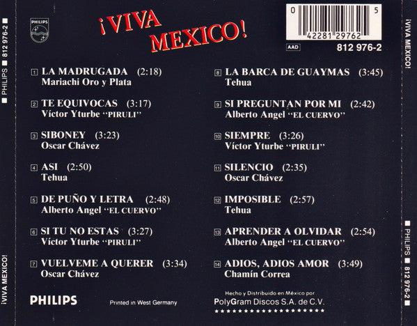 Various : ¡Viva Mexico! (CD, Comp)