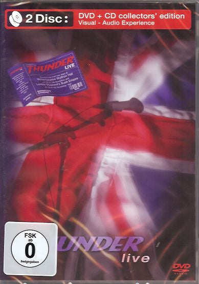 Thunder (3) : Live (DVD-V, PAL + CD, Album)