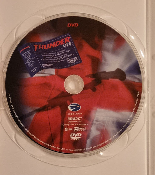 Thunder (3) : Live (DVD-V, PAL + CD, Album)