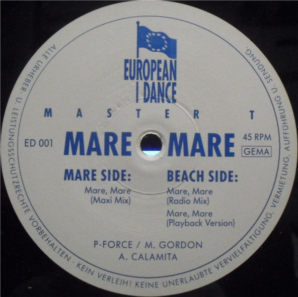 Master Ti : Mare, Mare (12")