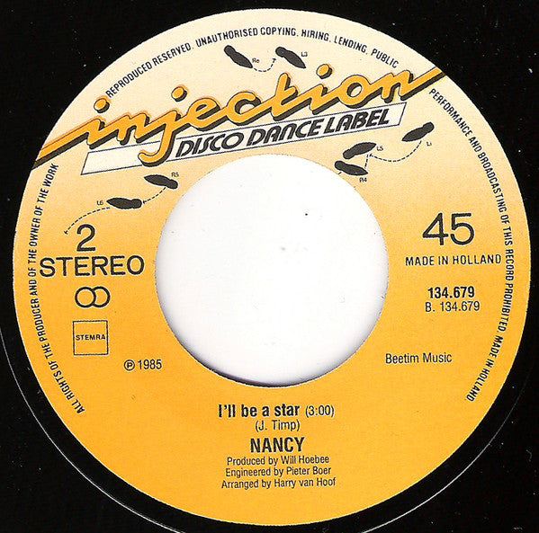 Nancy (8) : Jump Up, Jump Back (7", Single)