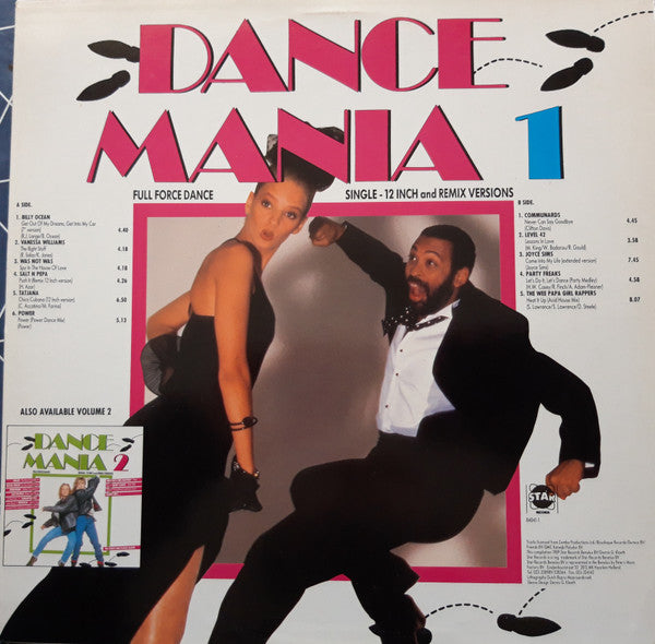 Various : Dance Mania 1 (LP, Comp)
