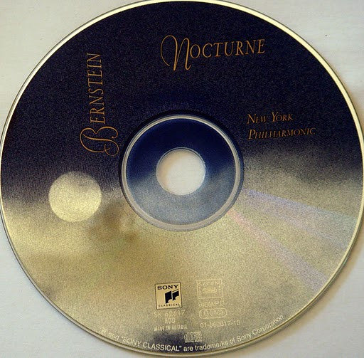 Leonard Bernstein, New York Philharmonic : Nocturne (CD, Comp, RM)
