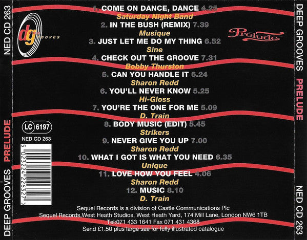 Various : Deep Grooves Prelude (CD, Comp)
