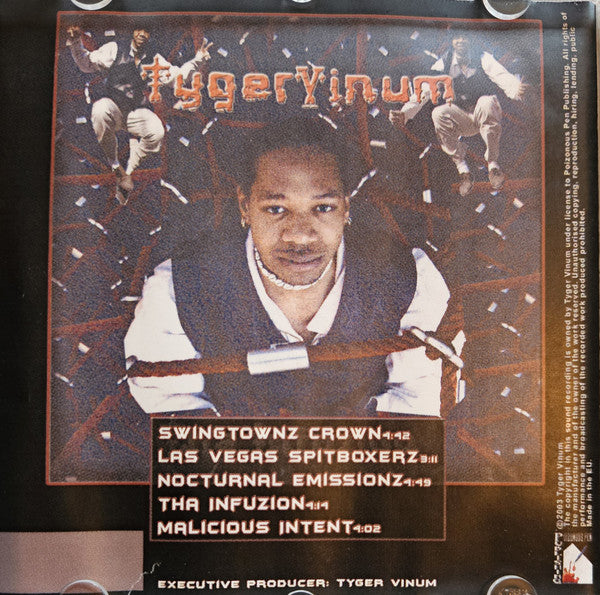 Tyger Vinum : Tha Infuzion (CDr, EP)