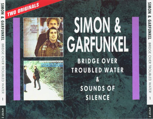 Simon & Garfunkel : Bridge Over Troubled Water / Sounds Of Silence (2xCD, Comp)