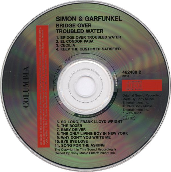 Simon & Garfunkel : Bridge Over Troubled Water / Sounds Of Silence (2xCD, Comp)