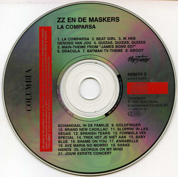 ZZ En De Maskers : La Comparsa (CD, Comp)