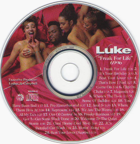 Luke : Freak For Life - 6996 (CD, Album)
