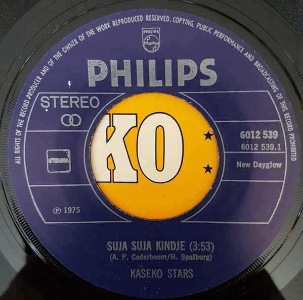 Kaseko Stars : Suja Suja Kindje (7", Single)