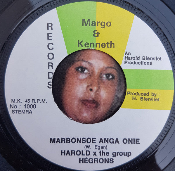 Harold Biervliet & The Hégrons : Grietie - Grietie (7")