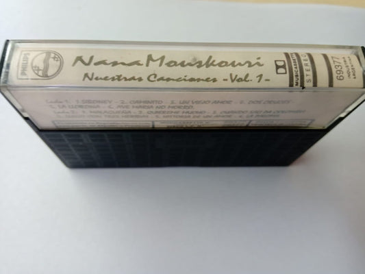 Nana Mouskouri : Nuestras Canciones Vol. 1 (Cass, Album)