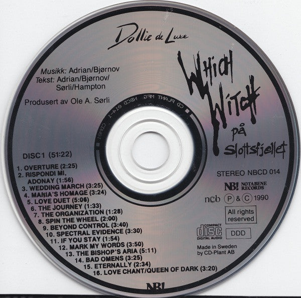 Dollie De Luxe : Which Witch På Slottsfjellet (2xCD, Album)