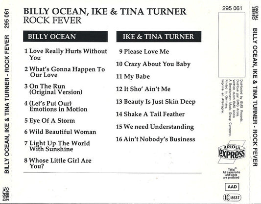 Billy Ocean, Ike & Tina Turner : Rock Fever (CD, Comp)