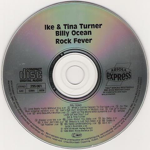 Billy Ocean, Ike & Tina Turner : Rock Fever (CD, Comp)