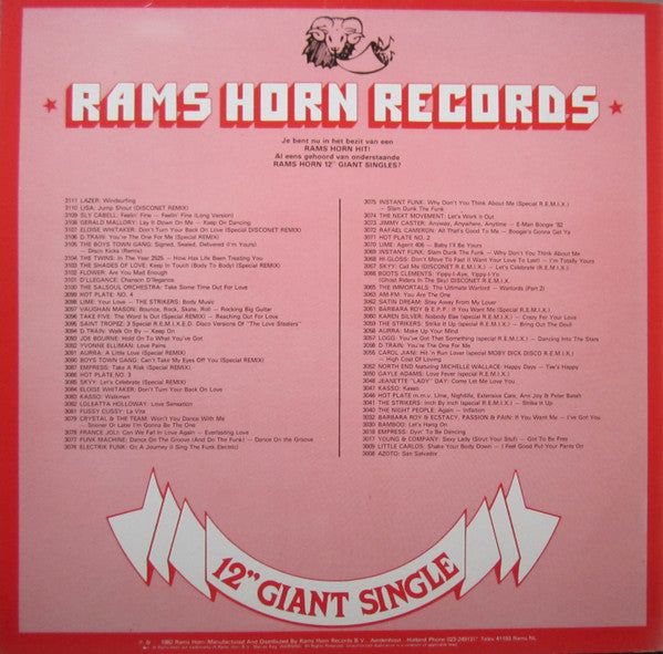 Various : Hot Plate (12", S/Sided, Mixed)