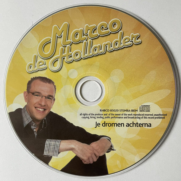 Marco De Hollander : Je Dromen Achterna (CD, Album)