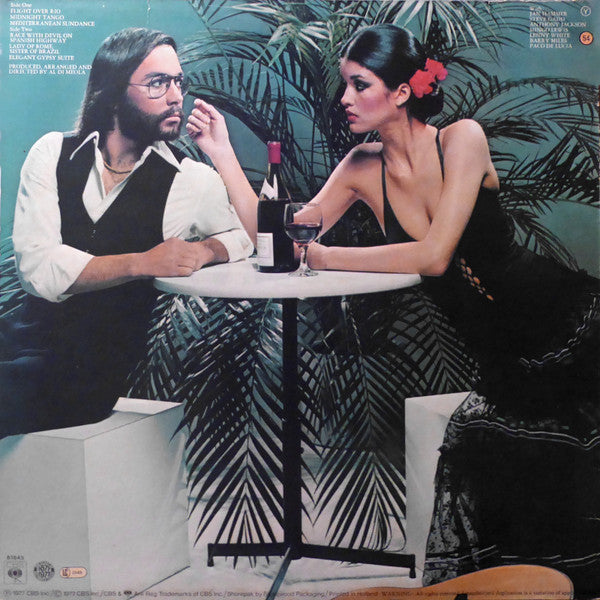 Al Di Meola : Elegant Gypsy (LP, Album, RP)