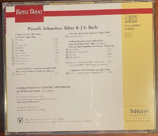 Combattimento Consort Amsterdam, Jan Willem de Vriend : Music for Monarchs, Bourgeois and Gypsies (CD, Album)