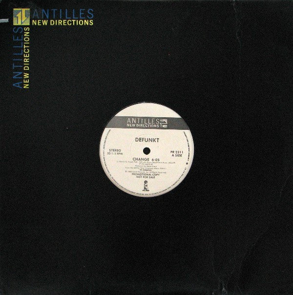 Defunkt : Change (12", Promo)
