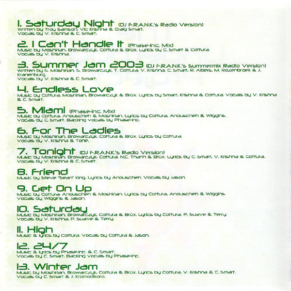 The Underdog Project : It Doesn't Matter (Greatest Hits Volume 1) (CD, Comp)