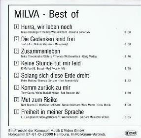 Milva : Best Of (CD, Comp)