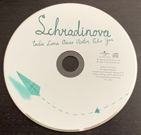 Schradinova : India Lima Oscar Victor Echo You (CD, Album + CD, EP + Dlx, Ltd)