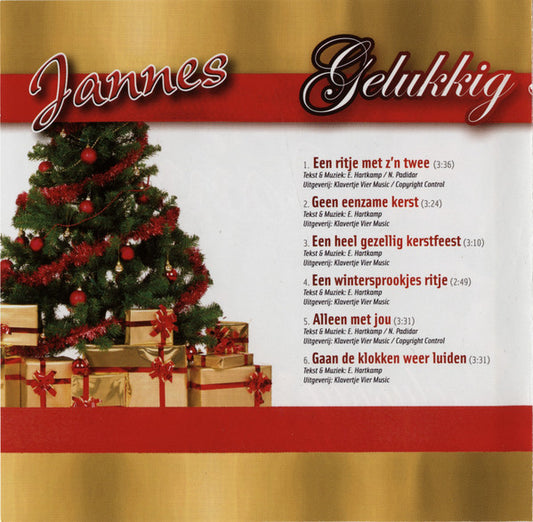 Jannes : Gelukkig Kerstfeest (CD, Comp)