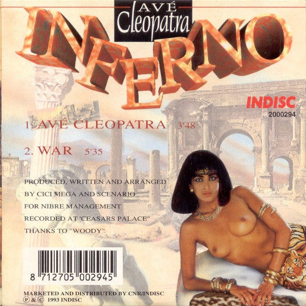 Inferno (14) : Avé Cleopatra (CD, Single)
