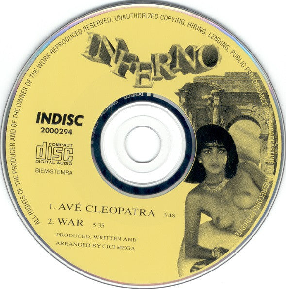Inferno (14) : Avé Cleopatra (CD, Single)