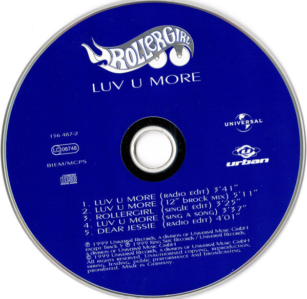 Rollergirl : Luv U More (CD, Maxi)