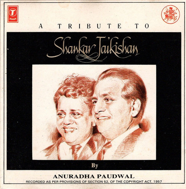 Anuradha Paudwal : A Tribute To Shankar Jaikishan (CD)