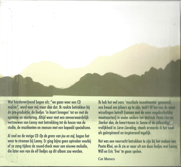 Lenny Kuhr : Panta Rhei (CD, Album)