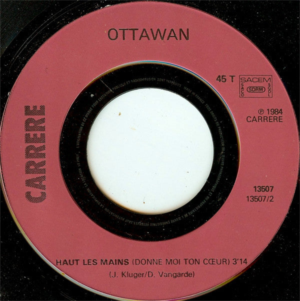Ottawan : Hands Up (Give Me Your Heart) (7", Single)