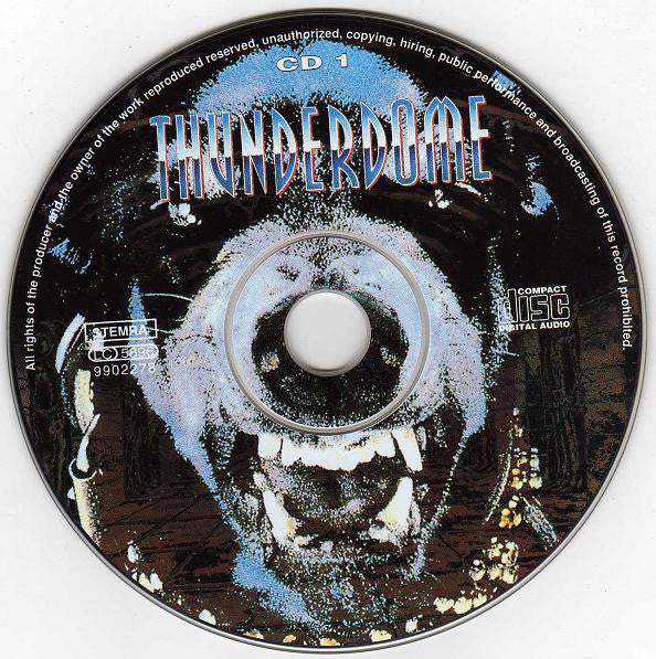 Various : Thunderdome "The Best Of" (Hardcore Will Never Die) (2xCD, Comp + CD, Mixed)