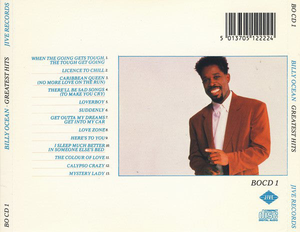 Billy Ocean : Greatest Hits (CD, Comp)