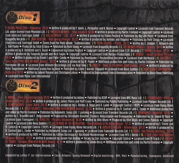 Various : The History Of Trance Part 3: The Psychedelic Movement (2xCD, Comp)
