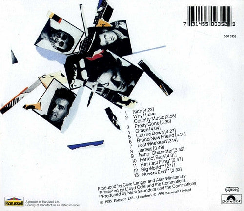 Lloyd Cole & The Commotions : Easy Pieces (CD, Album, RE)