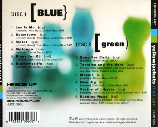 Yellowjackets : Mint Jam (2xCD, Album)