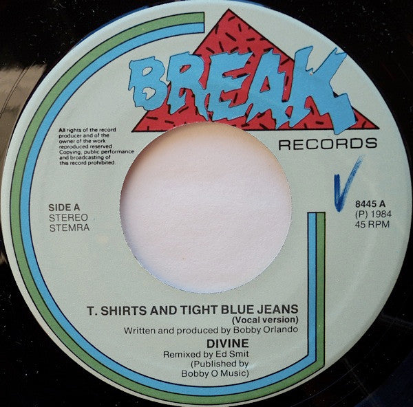 Divine : T Shirts And Tight Blue Jeans (7")