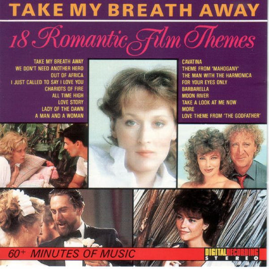 London Starlight Orchestra / The Broadway Stage Orchestra : Take My Breath Away (18 Romantic Film Themes) (CD)
