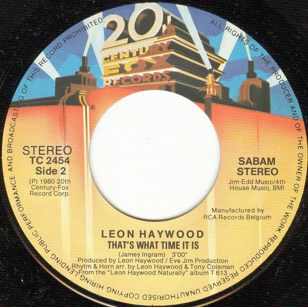 Leon Haywood : If You're Lookin' For A Night Of Fun... (7", Single)