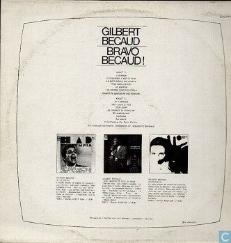 Gilbert Bécaud : Bravo Bécaud! (LP, Comp, RE)