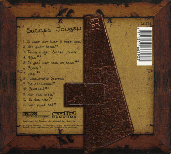 Eddy Zoëy : Succes Jongen (CD, Album)