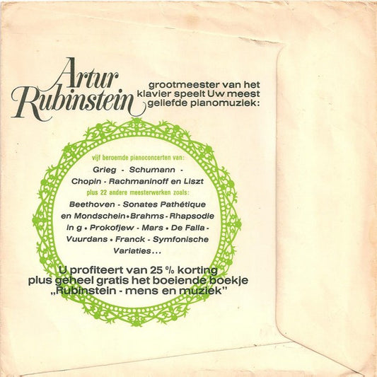Arthur Rubinstein : Willem Duys Presenteert The Artistry Of Artur Rubinstein (Flexi, 7", S/Sided, Single, Smplr)