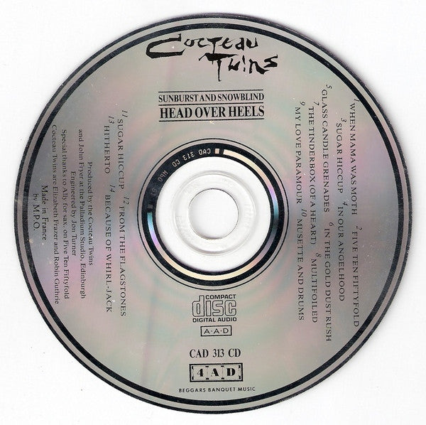 Cocteau Twins : Head Over Heels / Sunburst And Snowblind (CD, Comp, MPO)